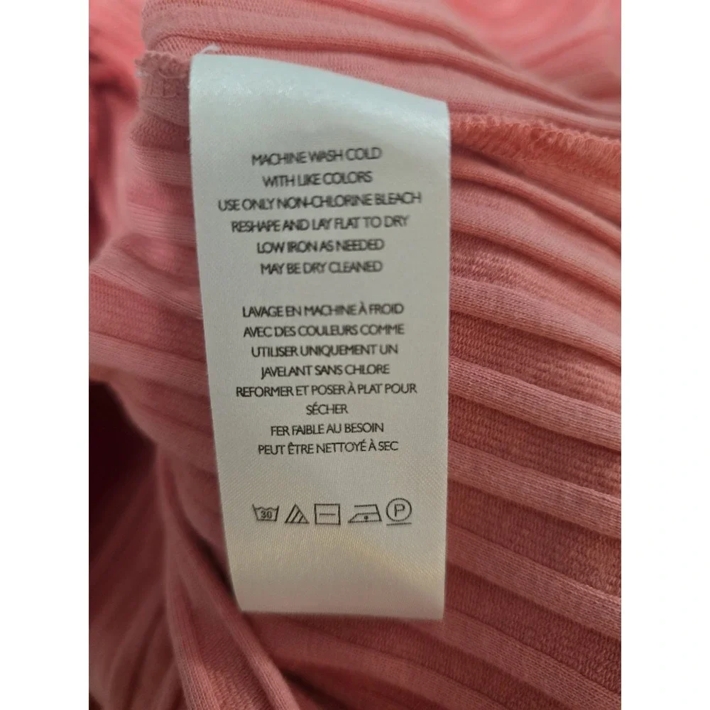 Free People Tilly Long Sleeve Crab Apple Cardigan Rib Knit Buttondown Size L